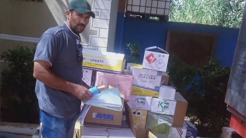 لضبط سوق المستلزمات الزراعية بالمنوفية.. ضبط سيارة محملة بمبيدات ومخصبات مجهولة المصدر في «منوف»