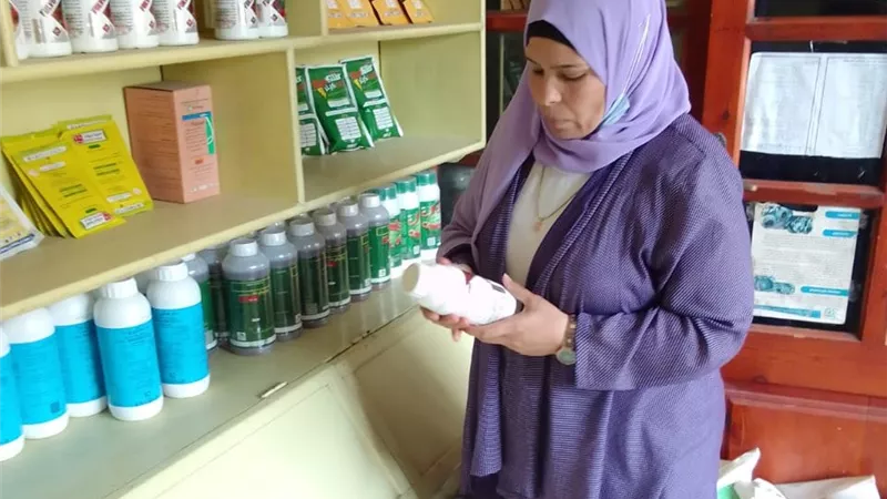 حملات ميدانية مكثفة لضبط صرف الأسمدة المدعومة بكفر الشيخ