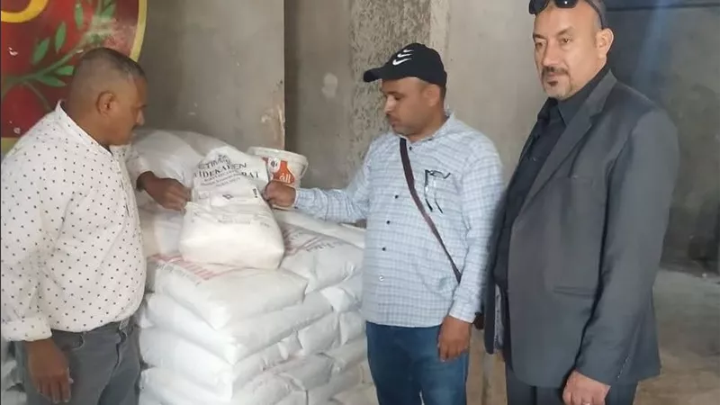 حملة مكبرة بالبحيرة تضبط مصنعًا غير مرخص لغش المبيدات والمخصبات الزراعية قبل طرحها بالأسواق
