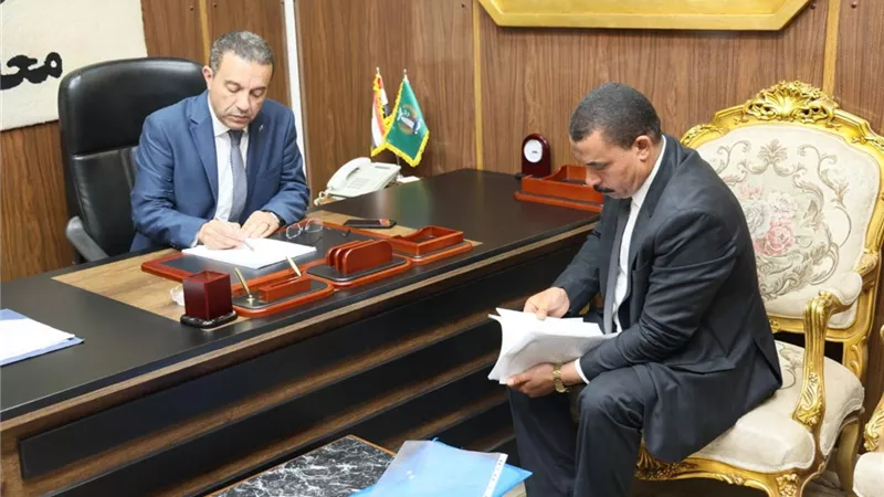 محافظ المنوفية: إحالة مقصرين للنيابة بسبب التعديات على الأراضي الزراعية