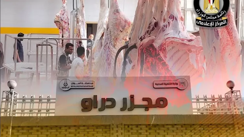 تشغيل تجريبي لمجزر دراو بأسوان بعد تطوير شامل بتكلفة 21.7 مليون جنيه ورفع كفاءة متكامل للمجازر الحكومية