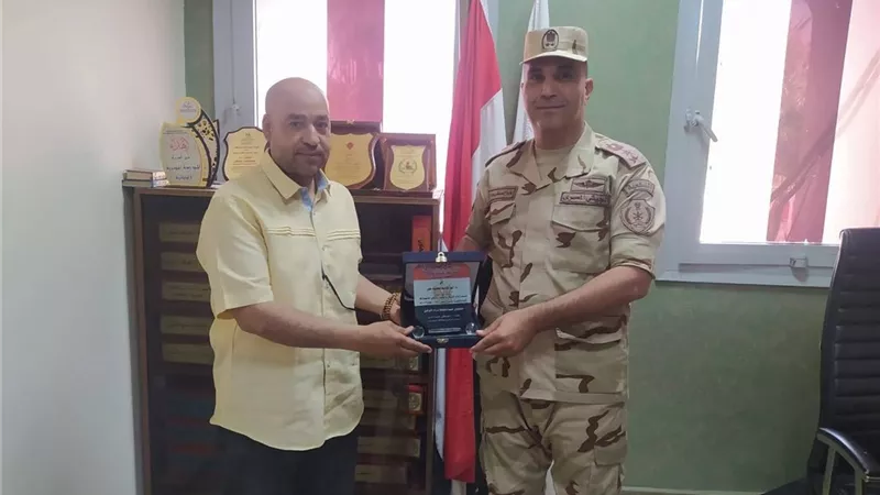 تكريم مديرية الزراعة بجنوب سيناء لمشاركتها في مشروع صقر 165 لعام 2026