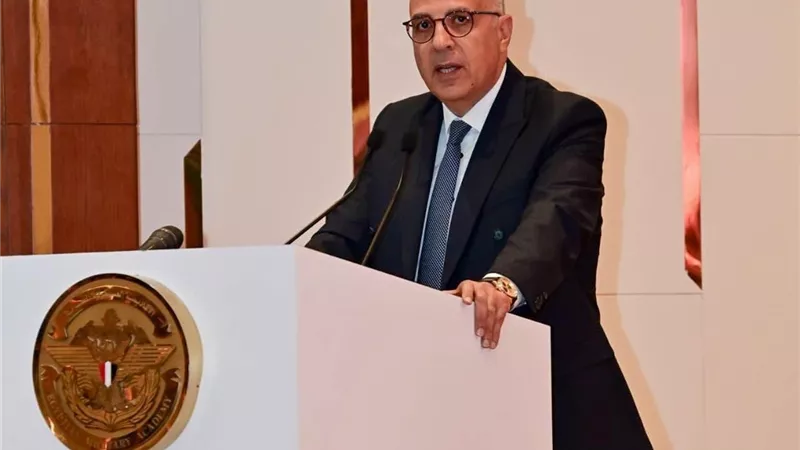 وزير الري: الاستثمار في الشباب أساس بناء الجمهورية الجديدة