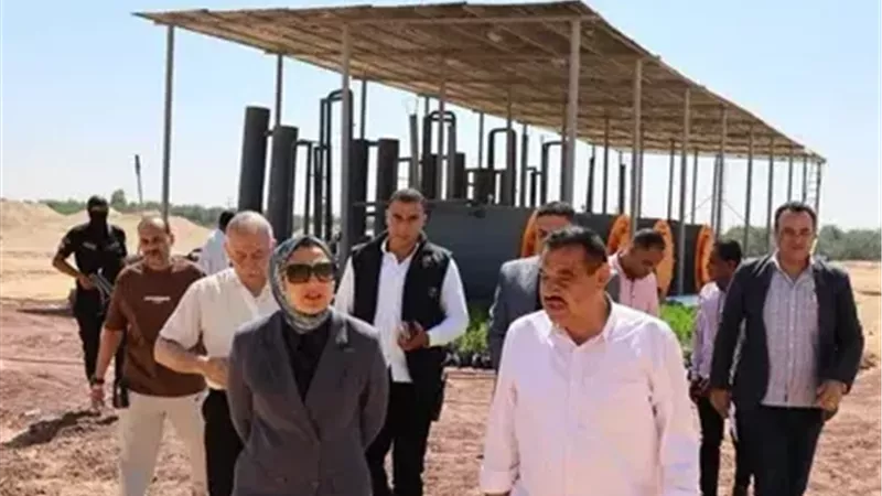 الوادي الجديد على طريق الاقتصاد الأخضر.. 90% نسبة تنفيذ مصنع تحويل المخلفات الزراعية إلى وقود حيوي وأسمدة عضوية