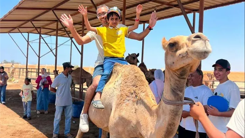 بحوث الصحراء يطلق برنامجًا لدمج أطفال ذوي الهمم في الأنشطة الزراعية وتنمية مهاراتهم