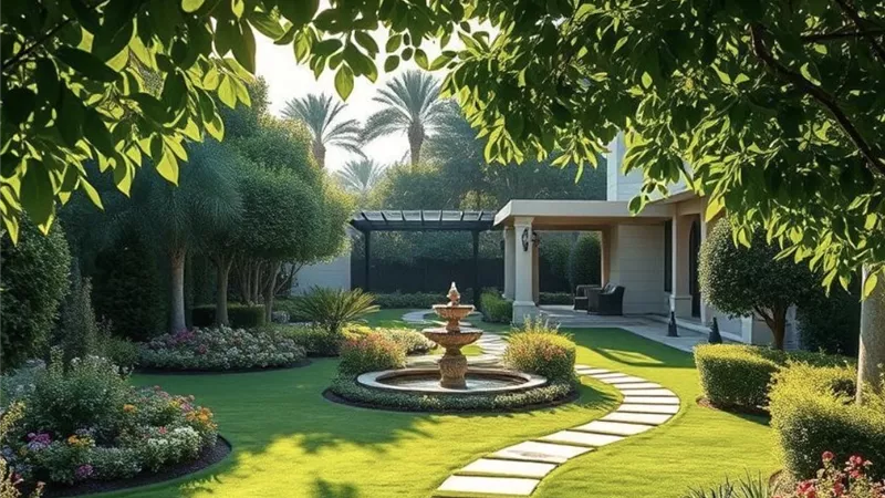 تنسيق الحدائق والمساحات الخضراء.. هندسة الطبيعة لصناعة بيئة أجمل وأكثر استدامة