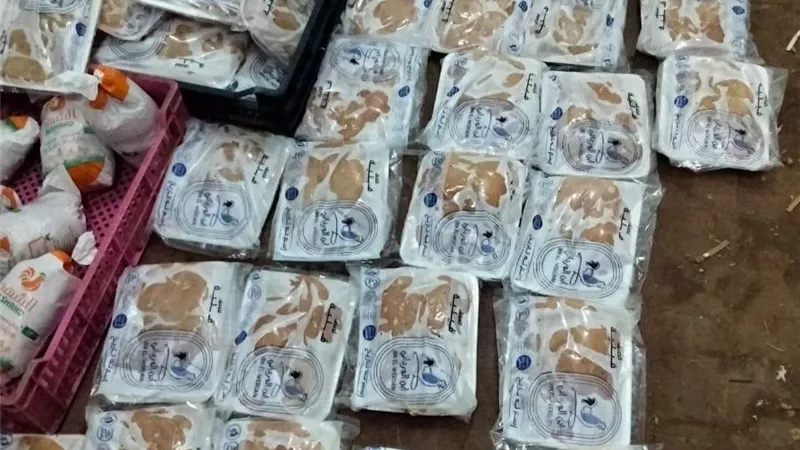 حملة بيطرية مكبرة بالقاهرة تضبط نحو 2.5 طن دواجن فاسدة قبل طرحها بالأسواق