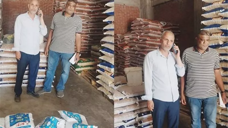 تموين بني سويف يضبط 3 أطنان فول مجهول المصدر في حملة مكبرة