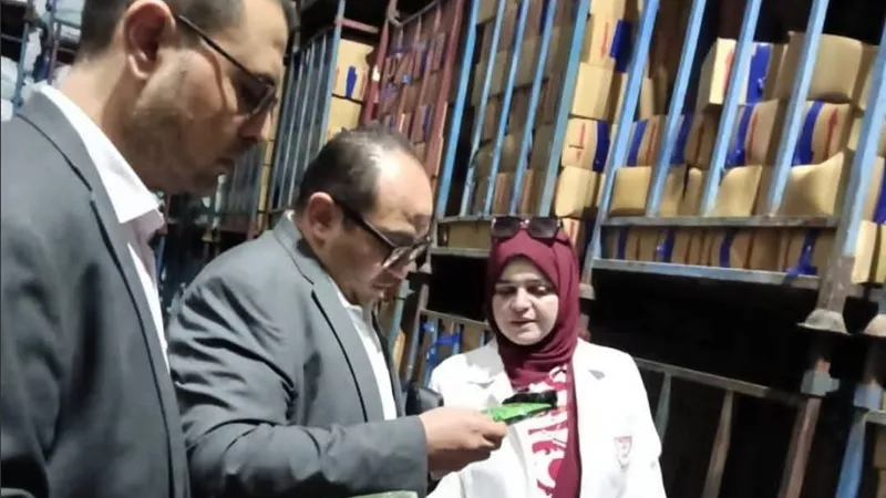 حماية المستهلك يضبط أكثر من 1.8 طن مواد غذائية مجهولة المصدر وغير صالحة للاستهلاك الآدمي في بلبيس