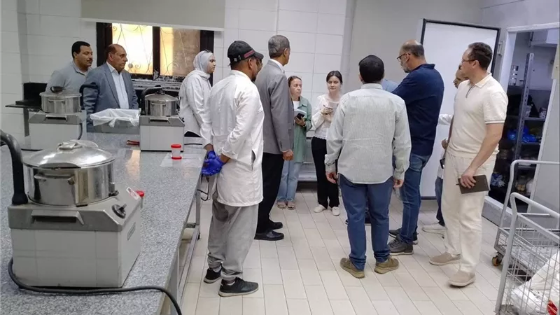 ممثل الزراعة الروسية يزور المعمل المركزي للمبيدات لتعزيز التعاون في تحليل متبقيات المبيدات