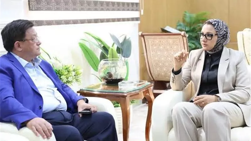 محافظة الوادي الجديد تبحث التعاون مع مستثمرين صينيين في الزراعة الذكية