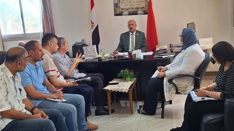 وكيل وزارة الزراعة ببورسعيد يعقد اجتماعًا موسعًا لمتابعة سير العمل وتطوير الخدمات المقدمة للمزارعين