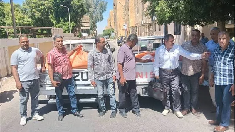 التحفظ على 23 شيكارة سماد مدعم ومبيدات محظورة داخل محلي تجاري بالأقصر