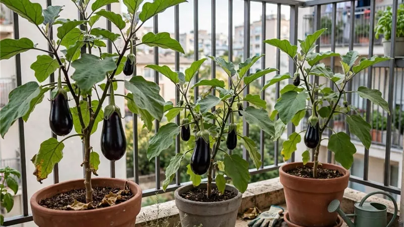 زراعة الباذنجان في البلكونة.. خطوات بسيطة للحصول على محصول وفير في المساحات الصغيرة