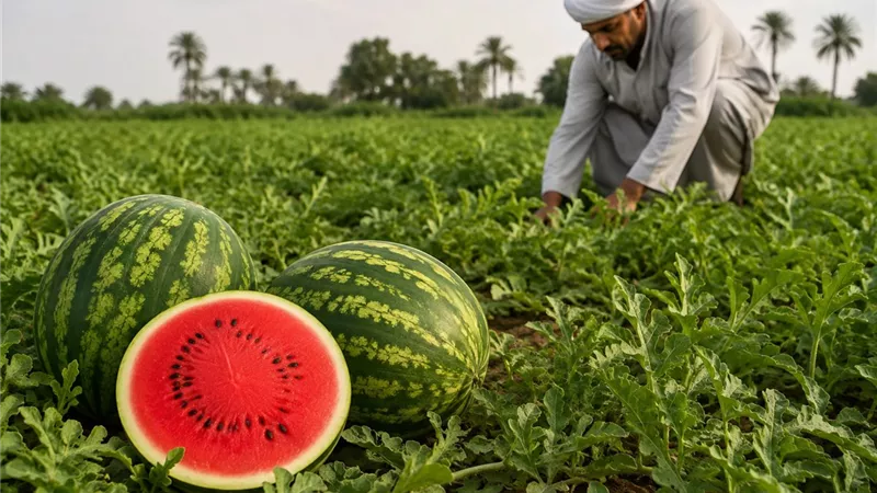 روشتة عاجلة لمزارعي البطيخ في أغسطس.. البساتين تحذر من الإجهاد الحراري وتكشف سر حماية الثمار