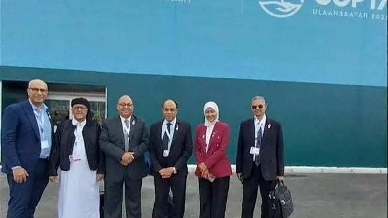 الوفد المصري يواصل مشاركته في «COP17» لمكافحة التصحر ويستعرض جهود مواجهة الجفاف