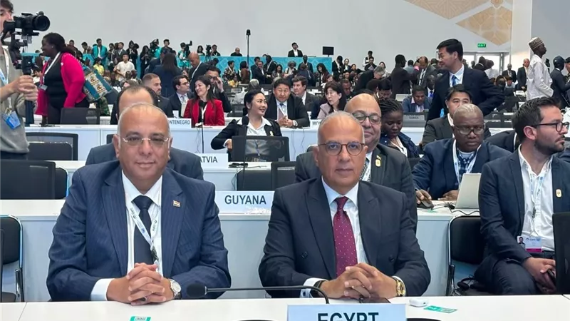 وزير الري: التكامل بين إدارة المياه والأراضي والعمل المناخي ضرورة لتحقيق الأمن المائي والغذائي