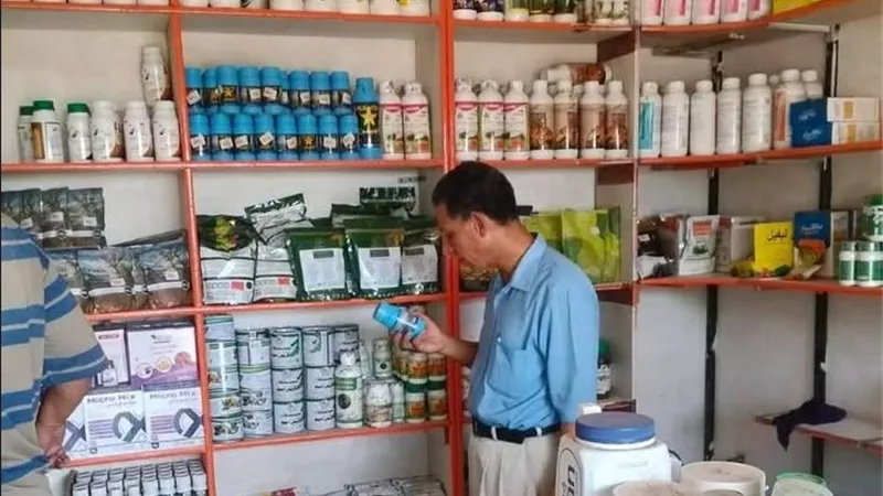 زراعة المنوفية تكثف الرقابة على محلات المبيدات والأسمدة والجمعيات الزراعية بمركز تلا
