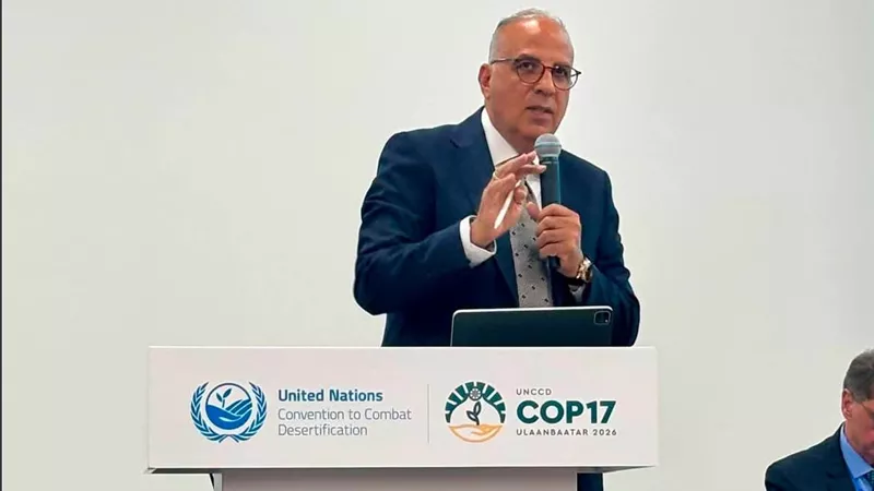 وزير الري من مؤتمر التصحر بمنغوليا: إدارة كل قطرة مياه بأعلى كفاءة ضرورة لمواجهة ندرة المياه 
