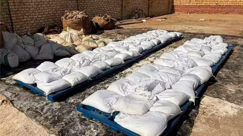 زراعة الشرقية تضبط 250 طن أسمدة مجهولة المصدر ببلبيس