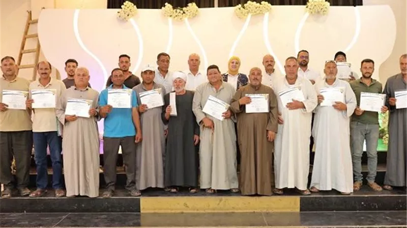   سيدي سالم تحتفل بتخريج دفعة جديدة من المدارس الحقلية للزراعة الذكية مناخيًا
