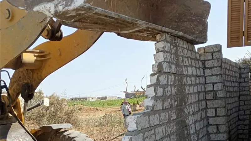 مديرية الزراعة ببورسعيد تواصل جهودها في التصدي للتعديات على الأراضي الزراعية