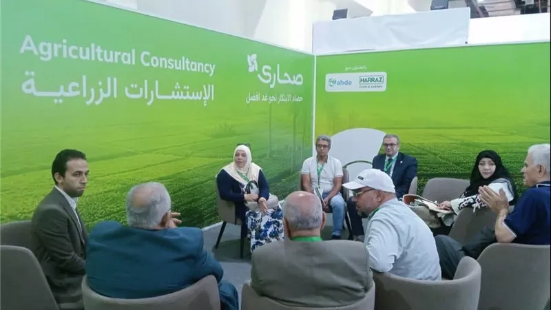 بحوث الإنتاج الحيواني يشارك في معرض صحاري بندوة حول زيادة الإنتاجية