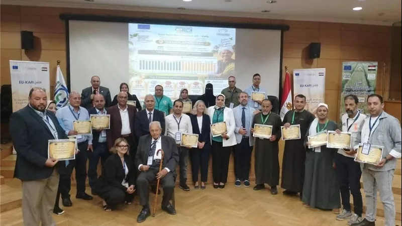 الدقهلية تتصدر إنتاجية القمح.. تكريم وكيل الزراعة بعد تحقيق أعلى إنتاجية بالمشروع الإرشادي لموسم 2025/2026