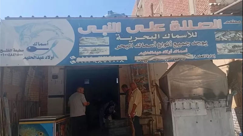 ضبط سوق الأسماك في طور سيناء.. تشميع 6 محلات مخالفة وتشغيل حلقة السمك لخدمة المواطنين