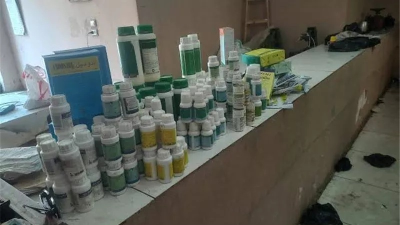 ضبط مبيدات منتهية الصلاحية وأقراص غلة سامة في حملة مكبرة بالمنوفية