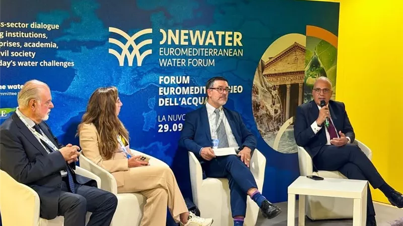 سويلم من روما: تكامل المياه والطاقة والغذاء والنظم البيئية مفتاح مواجهة التحديات وتحقيق التنمية المستدامة