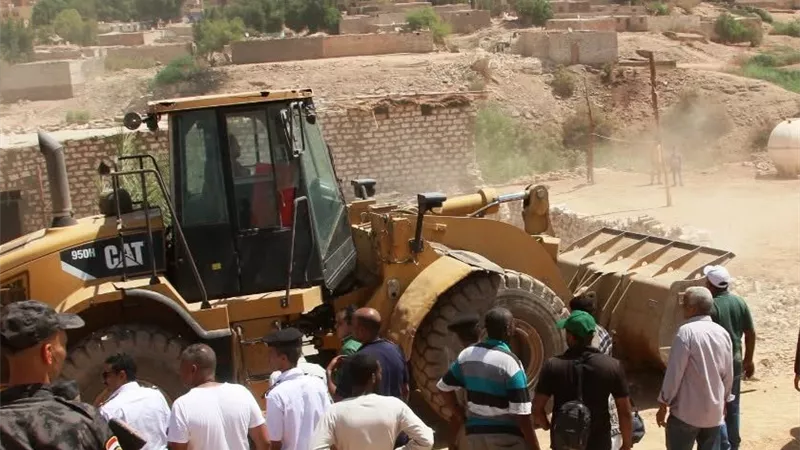 إزالة 165 حالة تعدى على أملاك الدولة بمساحة 70 ألفًا في أسوان