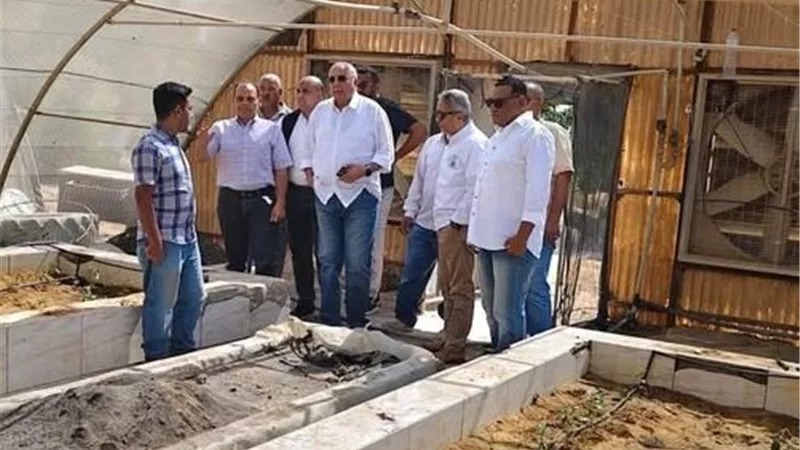 رئيس بحوث الصحراء يتفقد أنشطة مركز التنمية المستدامة لموارد جنوب سيناء برأس سدر