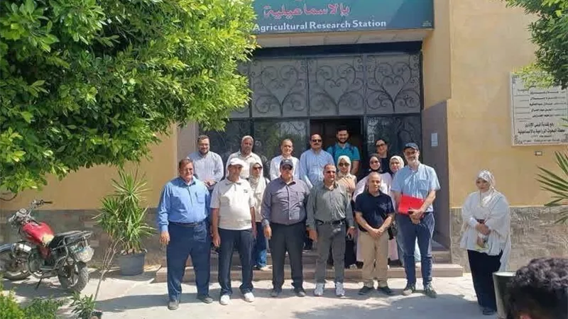 الزراعة توظف الذكاء الاصطناعي والري الذكي لترشيد المياه بمحطة بحوث الإسماعيلية
