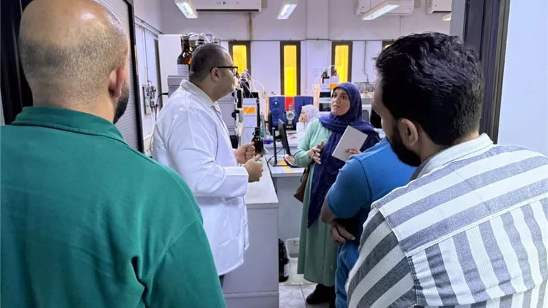 تعاون مصري ليبي في التدريب على تحليل العناصر الثقيلة بالعينات الغذائية والبيئية