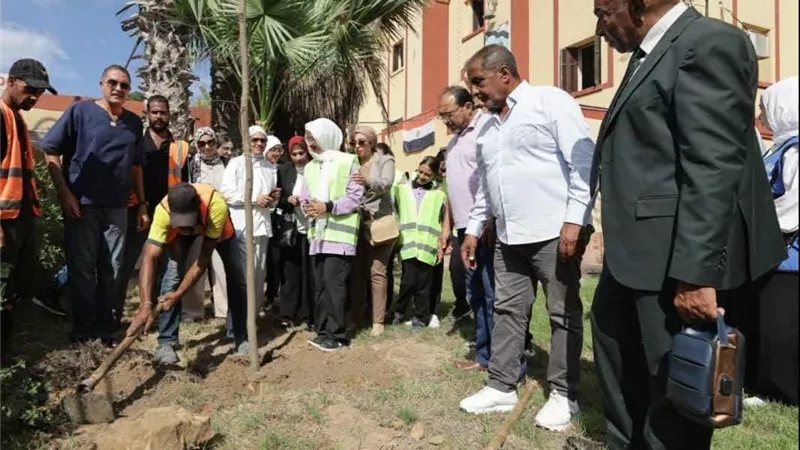 منال عوض: زراعة 1000 شجرة ببورسعيد ضمن المرحلة الخامسة من مبادرة «زراعة 100 مليون شجرة»