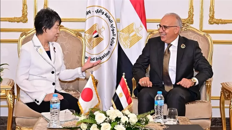 وزير الري يبحث مع اليابان ترتيبات مؤتمر الأمم المتحدة للمياه 2026.. وتعاون مشترك لمواجهة التحديات المائية والمناخية