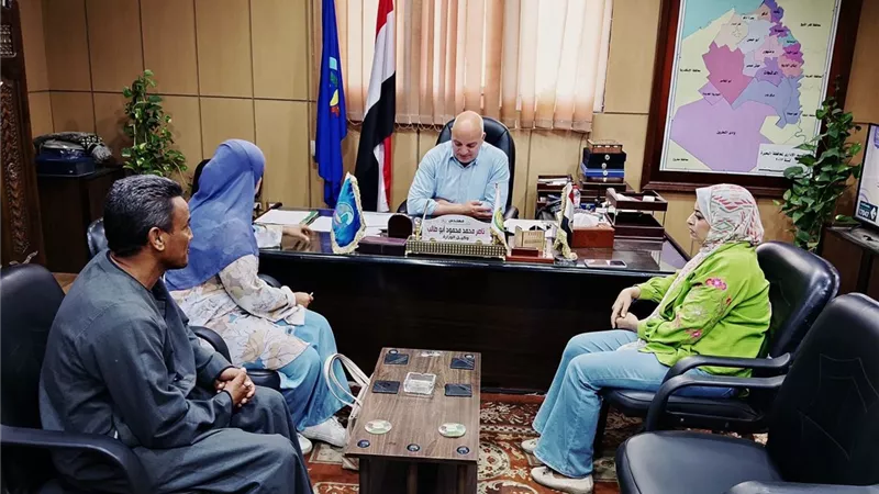 وكيل وزارة الزراعة بالبحيرة يلتقي المواطنين ويوجه بسرعة حل مشكلاتهم