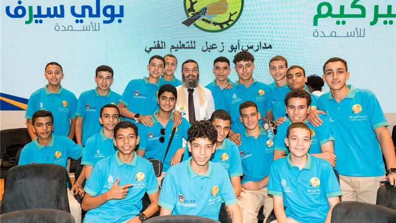 جمال شعلان: خريجو مدرسة أبو زعبل للتكنولوجيا التطبيقية يمثلون جيلًا جديدًا من الفنيين لدعم الصناعة المصرية