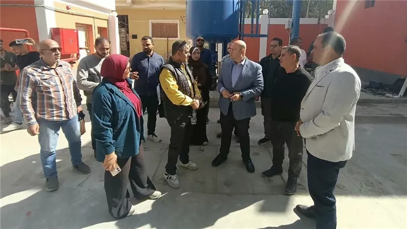 نائب محافظ الجيزة يتابع التجهيزات النهائية لمحطة رفع الصرف الصحي بذي الفقار في كرداسة