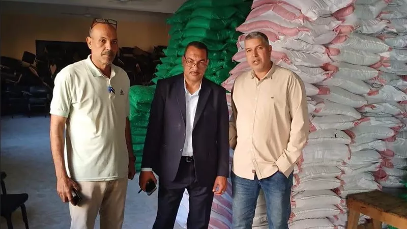 زراعة البحيرة تتابع مخازن إيتاي البارود.. تشديد على دقة الجرد وحماية المال العام